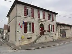 The town hall in Récicourt