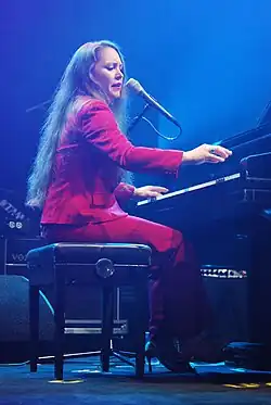 Eden Brent performing at the Rawa Blues Festival in Poland, 2009