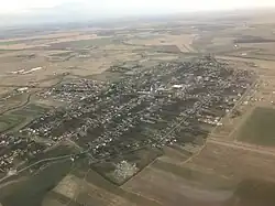 Aerial view of Sânandrei