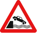 Unprotected riverbank
