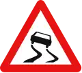Slippery road