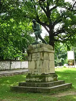 World War I monument in Sărata-Monteoru