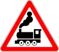 1.2 Railway crossing without a barrier