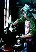 "The Breadmaker" 1979, oil on canvas