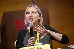 Rachel Aukes at the 20Books conference in Las Vegas in 2019.