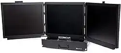 Triple-screen