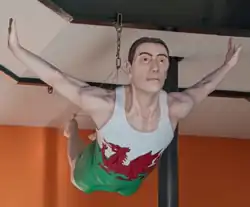 Statue of Paulo Radmilovic