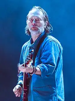 Yorke on stage