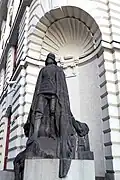 The Iron Knight, by sculptor Ladislav Šaloun