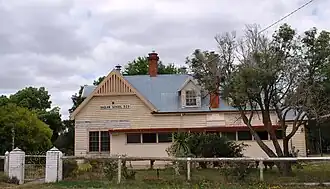 The former Raglan school is now owned privately and used as a residence