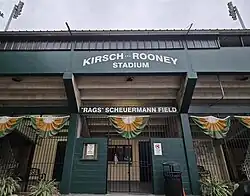 "Rags" Scheuermann Field at Kirsch-Rooney Stadium, Delgado Baseball