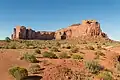 Southwest aspect of Spearhead Mesa