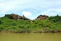 Hills next to a lake in Rajasthali