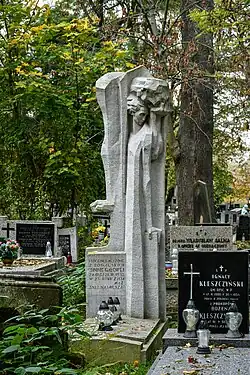 Tomb of Janina Gałowa, 1932 by Józef Gosławski