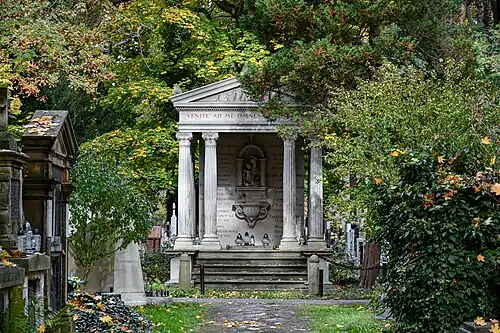 Tomb of architect Tomasz Pryliński