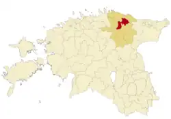 Rakvere Parish within Lääne-Viru County