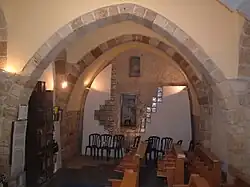 Interior of Ramchal Synagogue