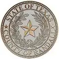 Official seal of Randall County, Texas