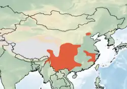 Map of range