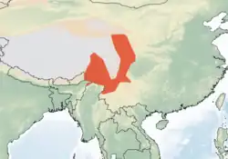 Map of range