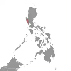 Map of range