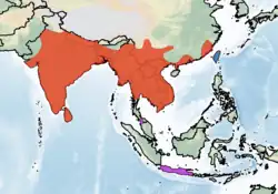 Map of range