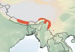 Map of range