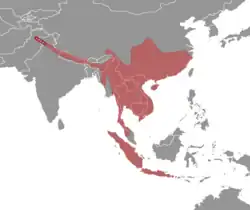 Map of range