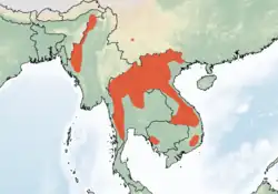 Map of range
