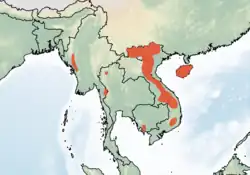 Map of range