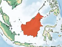 Map of range