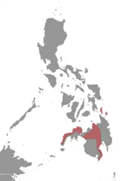 Map of range