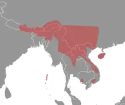 Map of range