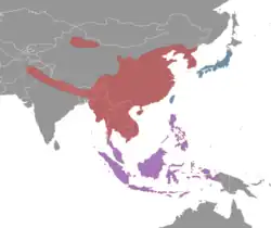 Map of range