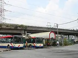 The bus hub at Maluri LRT, as taken in January 2006