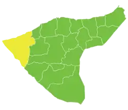 Ras al-Ayn Subdistrict in Syria