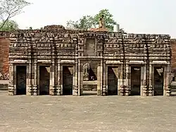 "Third facade to rear shrine", a later addition to Monastery 1.[29]