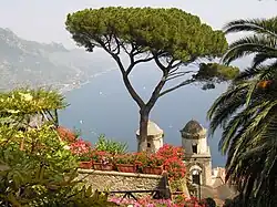 View of the sea