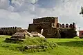 The caravanserai's eastern gate