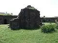 A ruined monument