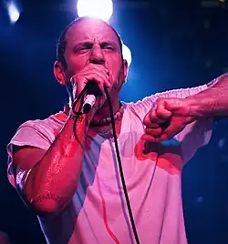 Cappo performing in 2010