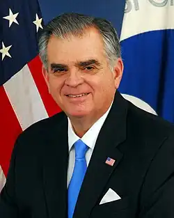 Ray LaHood Secretary of Transportation (announced December 19, 2008)[90]