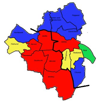 2010 results map