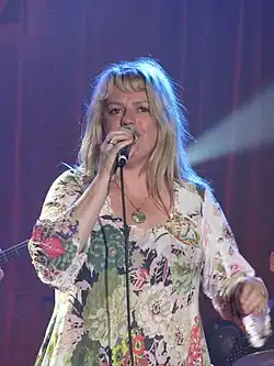 Rebecca Barnard singing at Royal Theatre, Canberra