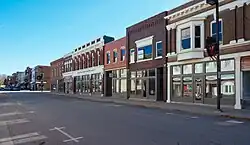 Buildings in Downtown Red Oak