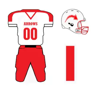 Redditch Arrows uniforms
