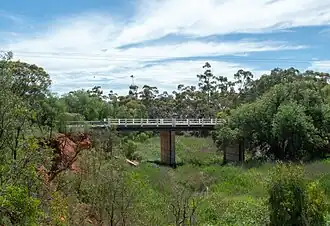 Bridge over the Broughton River immediately north of Redhill township