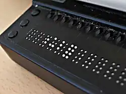 Refreshable Braille display