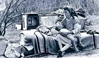 Image 17Internally displaced Azerbaijanis from Nagorno-Karabakh, 1993 (from History of the Soviet Union)