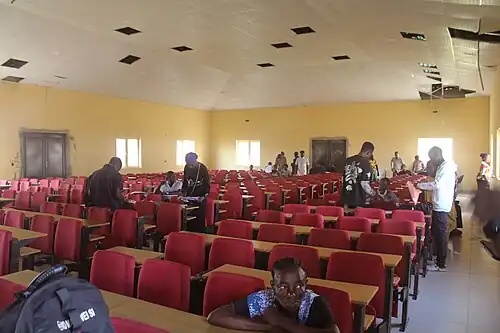 Registration hall